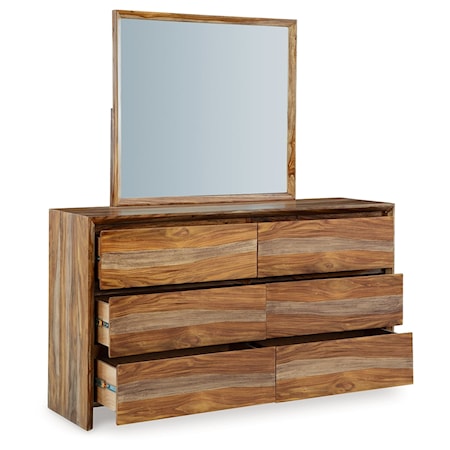 Dresser And Mirror