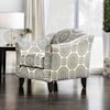 Furniture of America Misty Floral Chair