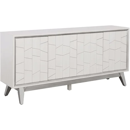 Four Door Credenza