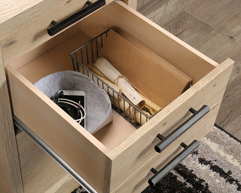 Sauder Aspen Post Aspen Post Double Pedestal Executive Desk