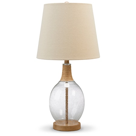 Glass Table Lamp (Set of 2)