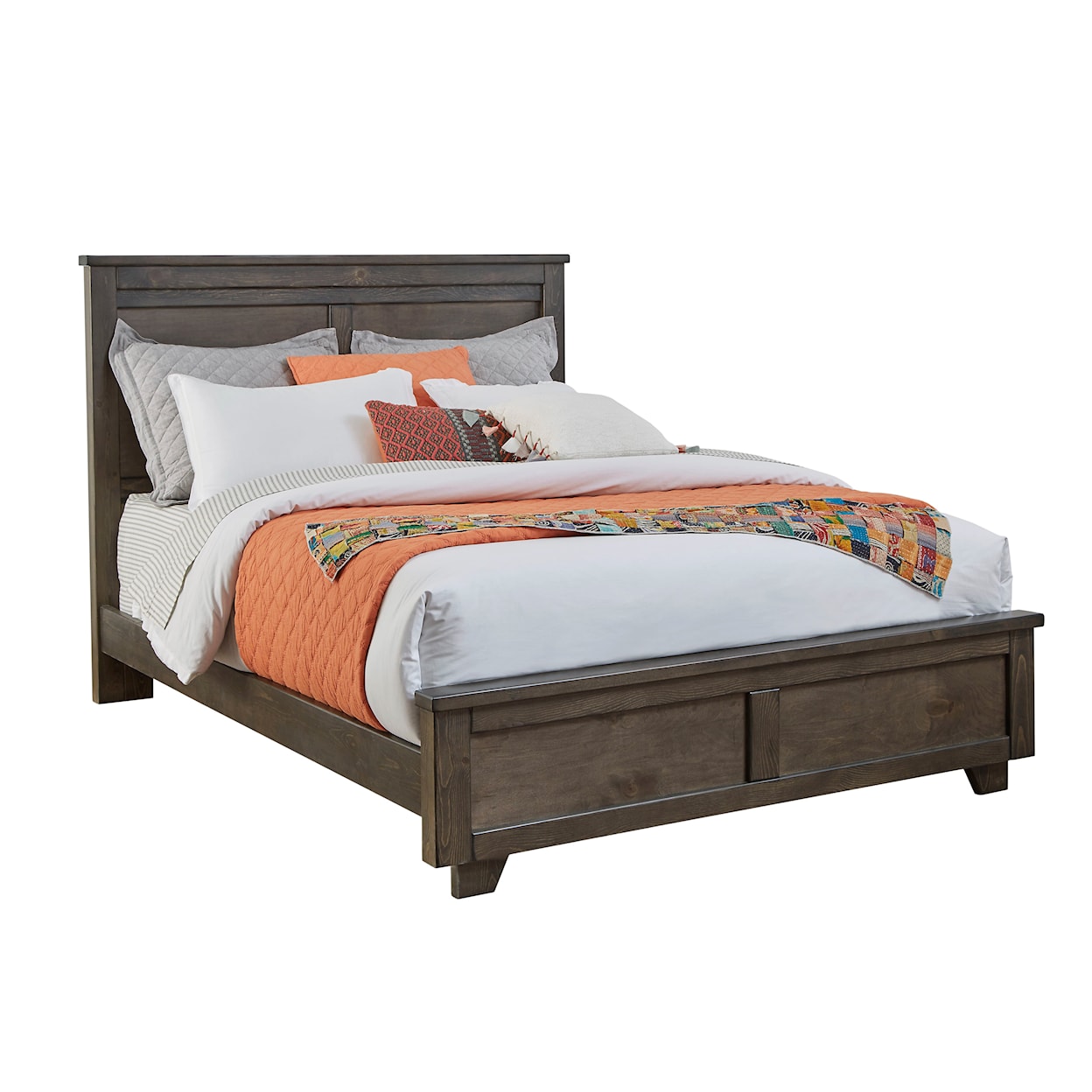 Progressive Furniture River Oaks Queen Panel Bed
