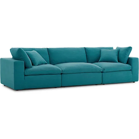 3 Piece Sectional Sofa Set