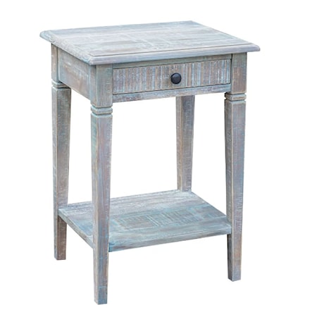 1-Drawer Chairside Table