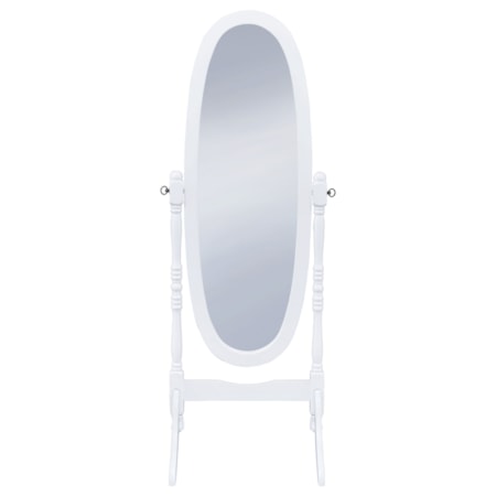 Wood Adjustable Full Length Cheval Mirror