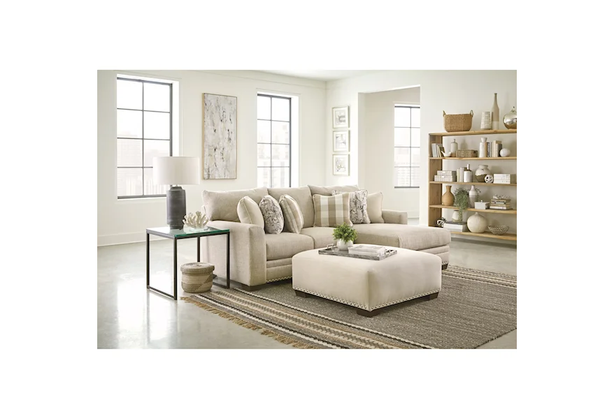 8491 Salem Chaise Sofa by Jackson Furniture at Gill Brothers Furniture & Mattress