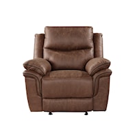 Casual Glider Recliner with Power Footrest