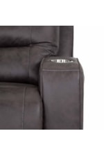 Springfield & Company 4733 Aspen Casual Power Swivel Rocker Recliner with Cupholders and USB Port