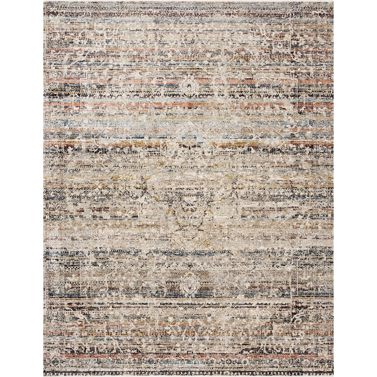 Reeds Rugs Theia 2' x 3'7" Taupe / Multi Rug