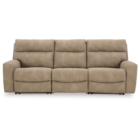 3-Piece Power Reclining Sectional Sofa