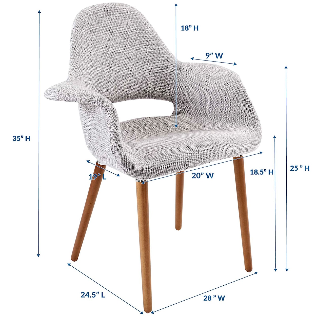 Modway Aegis Dining Armchair