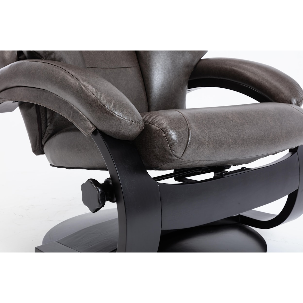 Progressive Furniture Montreal Recliner and Ottoman