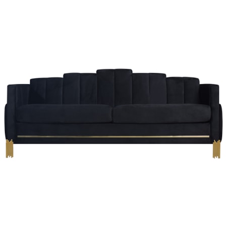 NEW YORK BLACK LIGHTED SOFA |