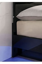 Furniture of America Erlach Queen Bed + 1NS + Dresser + Mirror + Chest