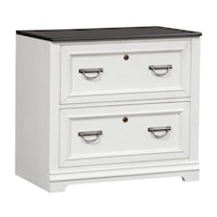 Cottage Lateral File Cabinet with Bead Molding