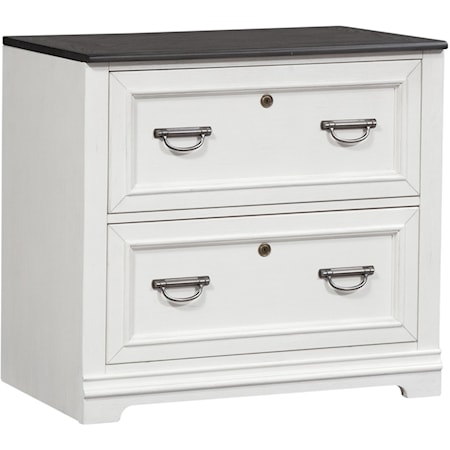 Cottage Lateral File Cabinet with Bead Molding