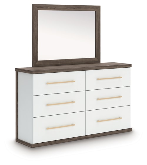 Dresser And Mirror