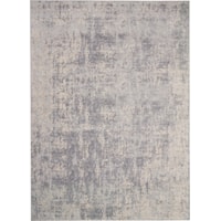 9'3" x 12'9" Ivory/Silver Rectangle Rug