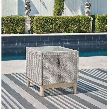 Outdoor Square End Table