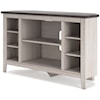 Ashley Signature Design Dorrinson Corner TV Stand