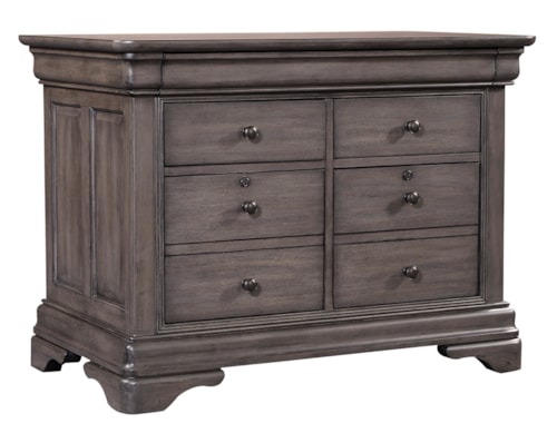 Traditional File Cabinet with Removable Dividers