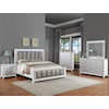 Crown Mark Ariane Upholstered Queen Panel Bed