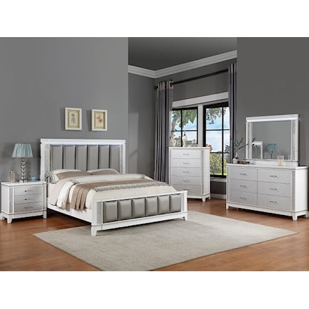 Contemporary King Bedroom Group
