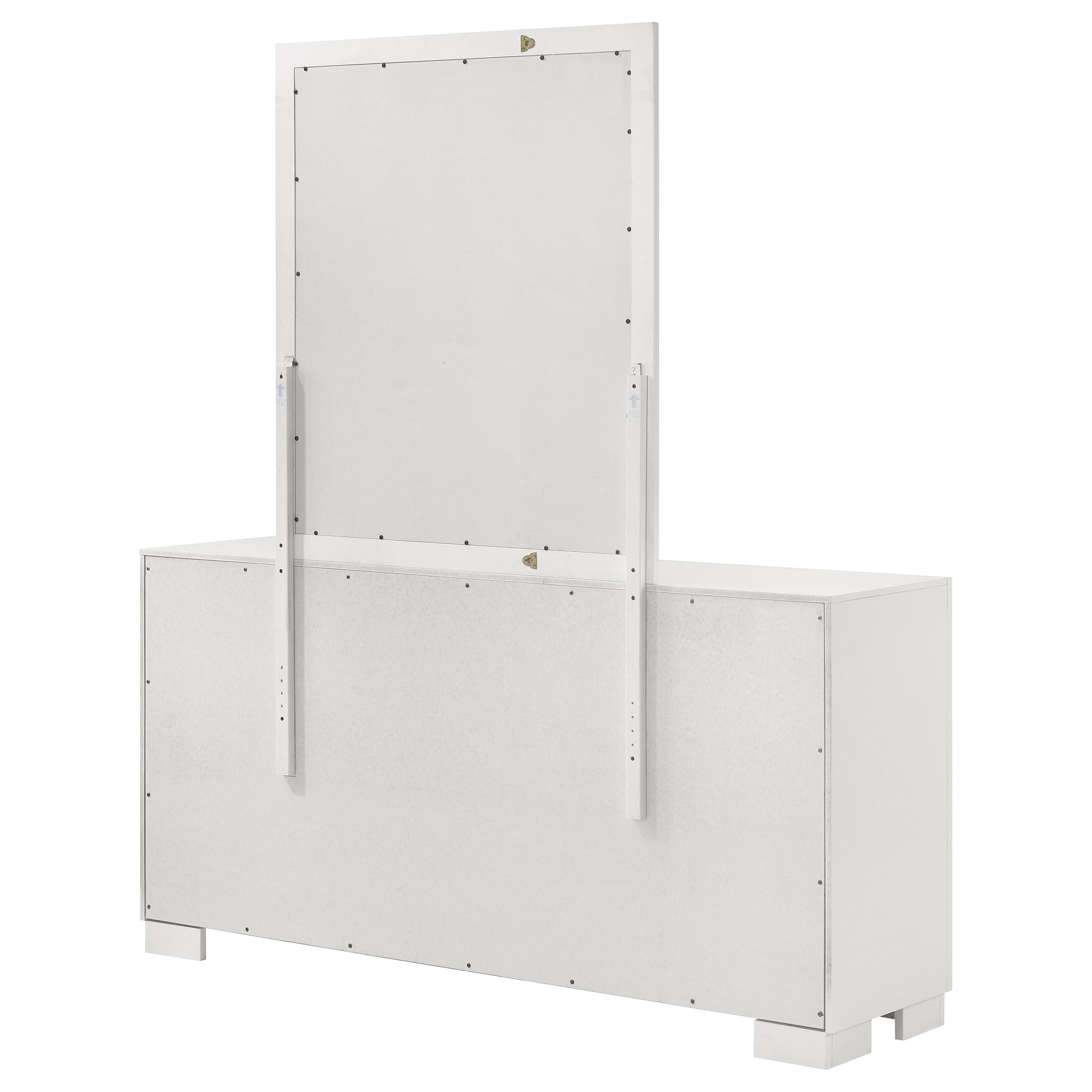 Coaster Jessica Dresser w/ Mirror Snow