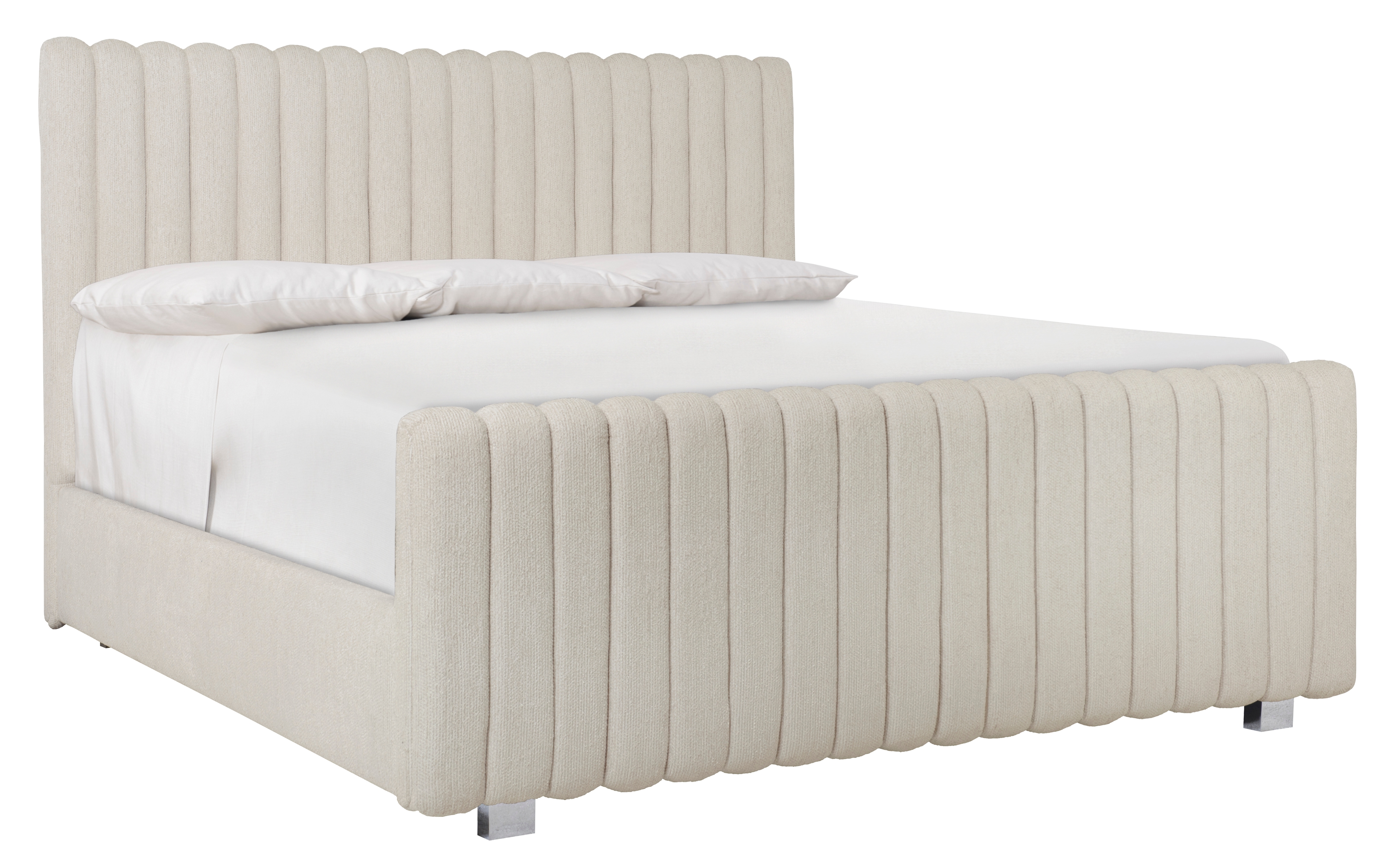 Silhouette Panel Bed King
