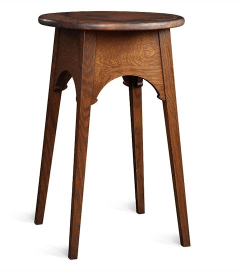 Mid-Century Modern Round End Table