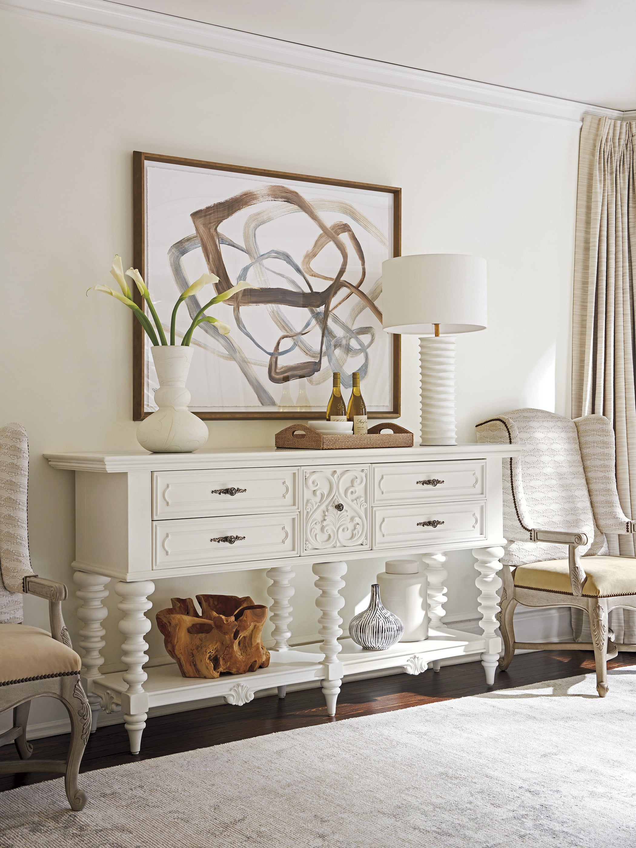 Barclay Butera Villa Blanca Realto Sideboard