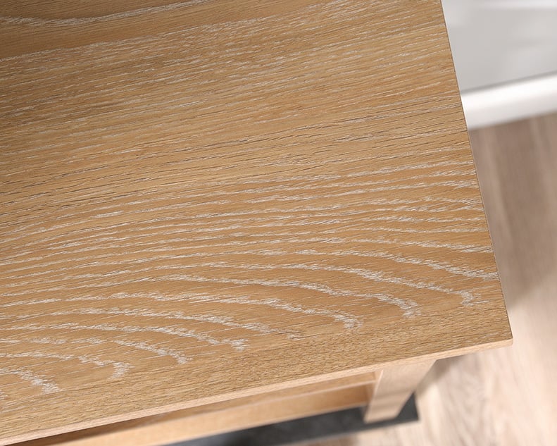 Sauder August Hill 3-Shelf Double Door Bookcase