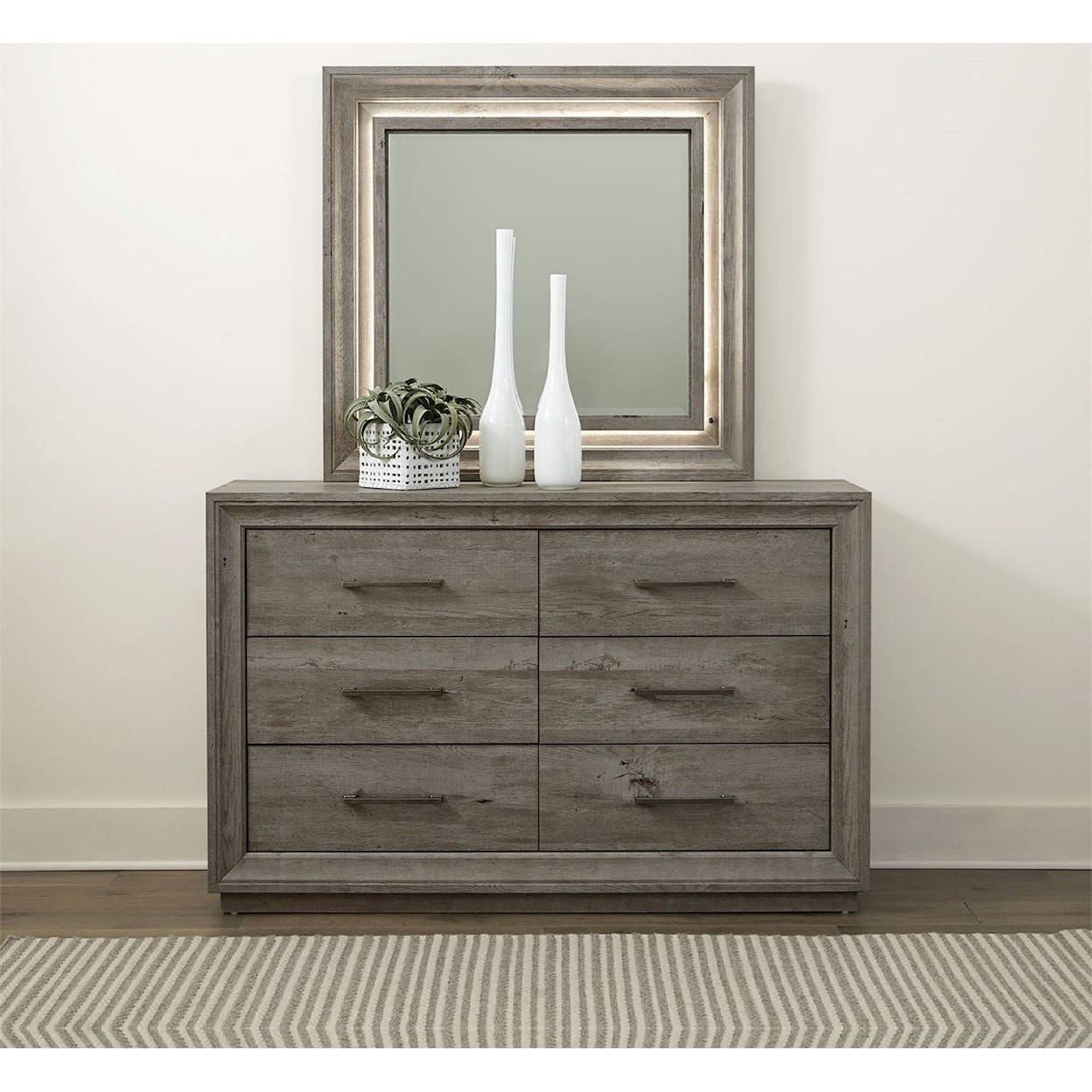 Liberty Furniture Horizons Dresser & Mirror