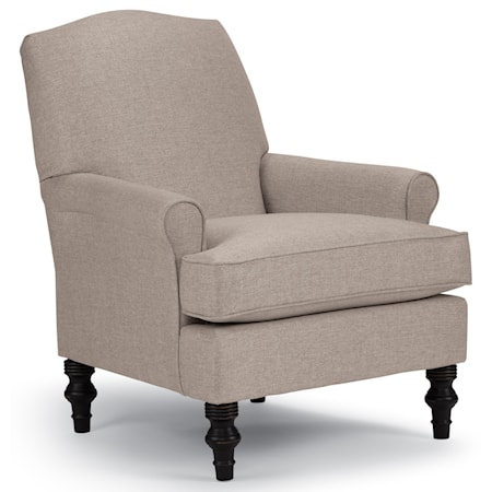 Camel-Back Club Chair