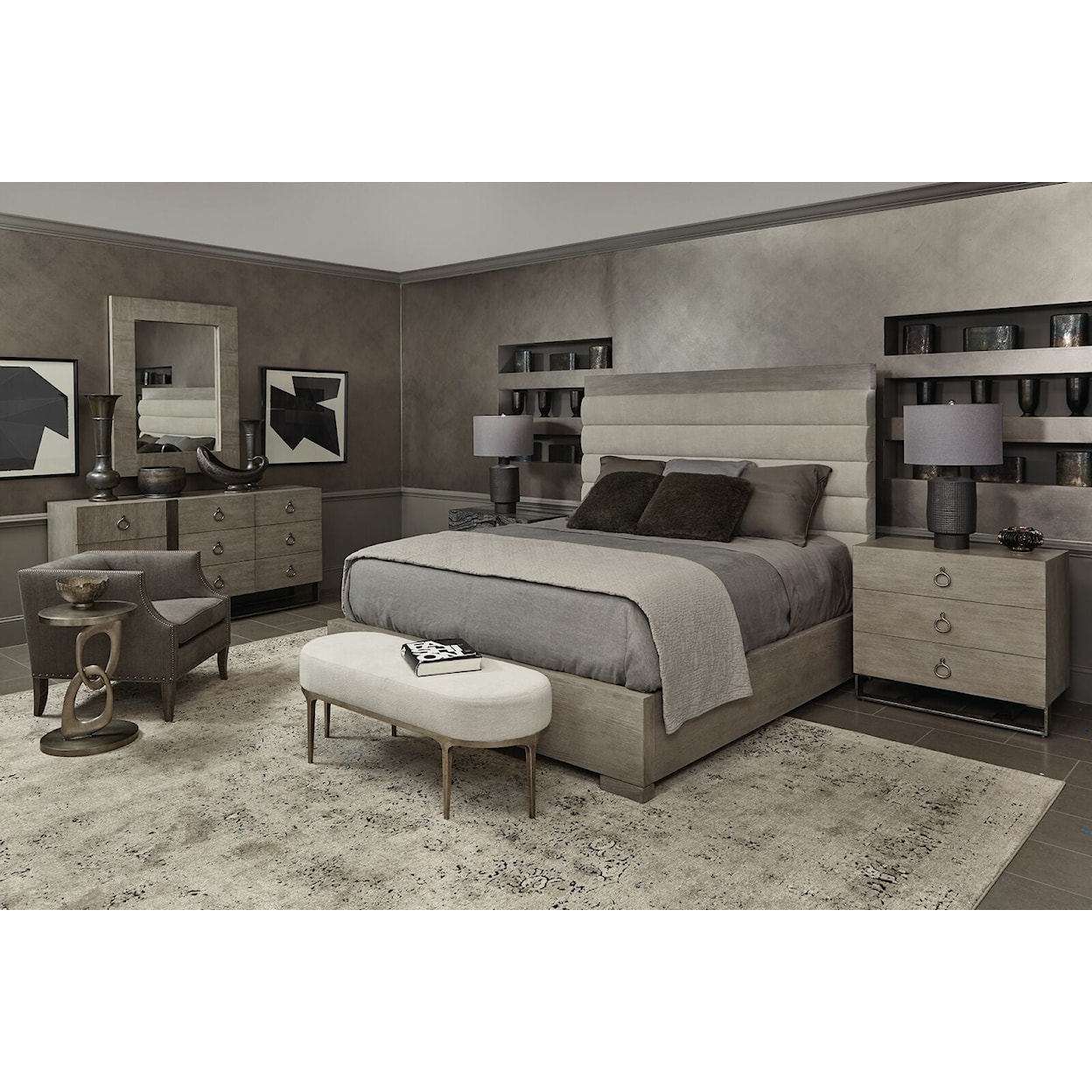 Bernhardt Linea 6-Piece Bedroom Set
