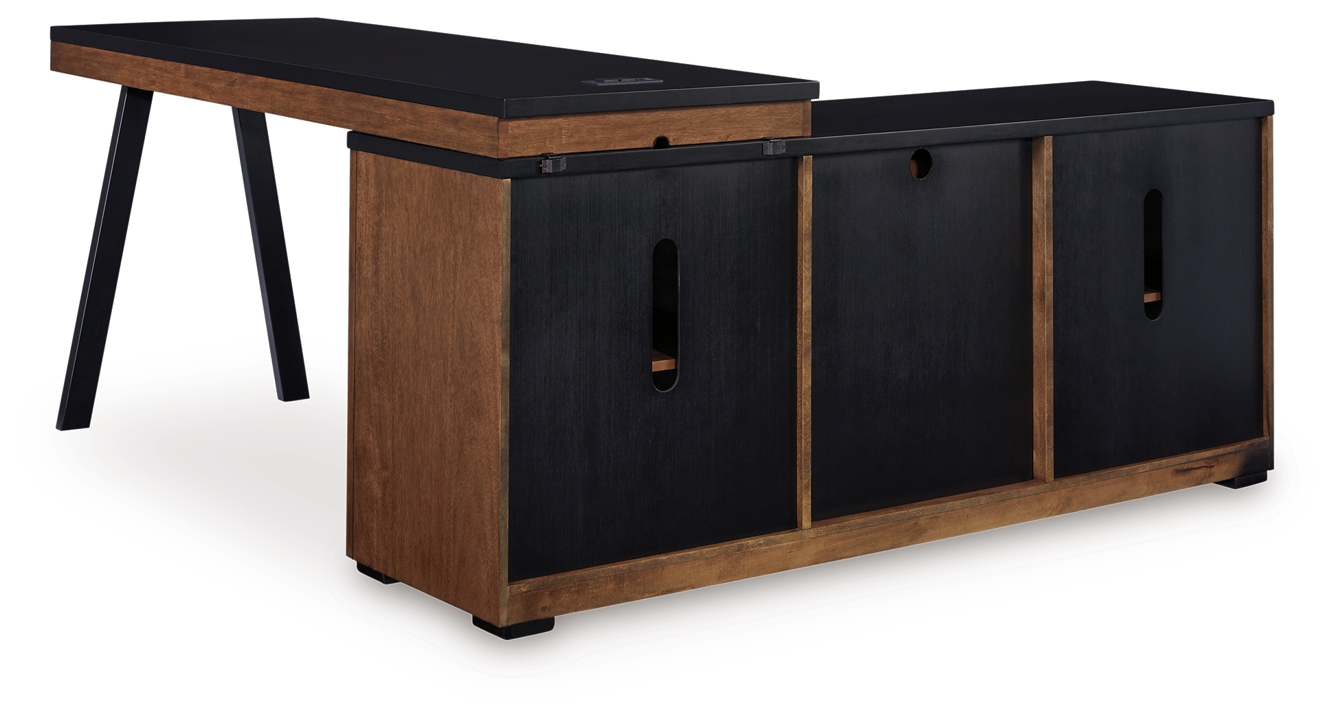 Signature Design by Ashley Kallari Credenza With Desk Return