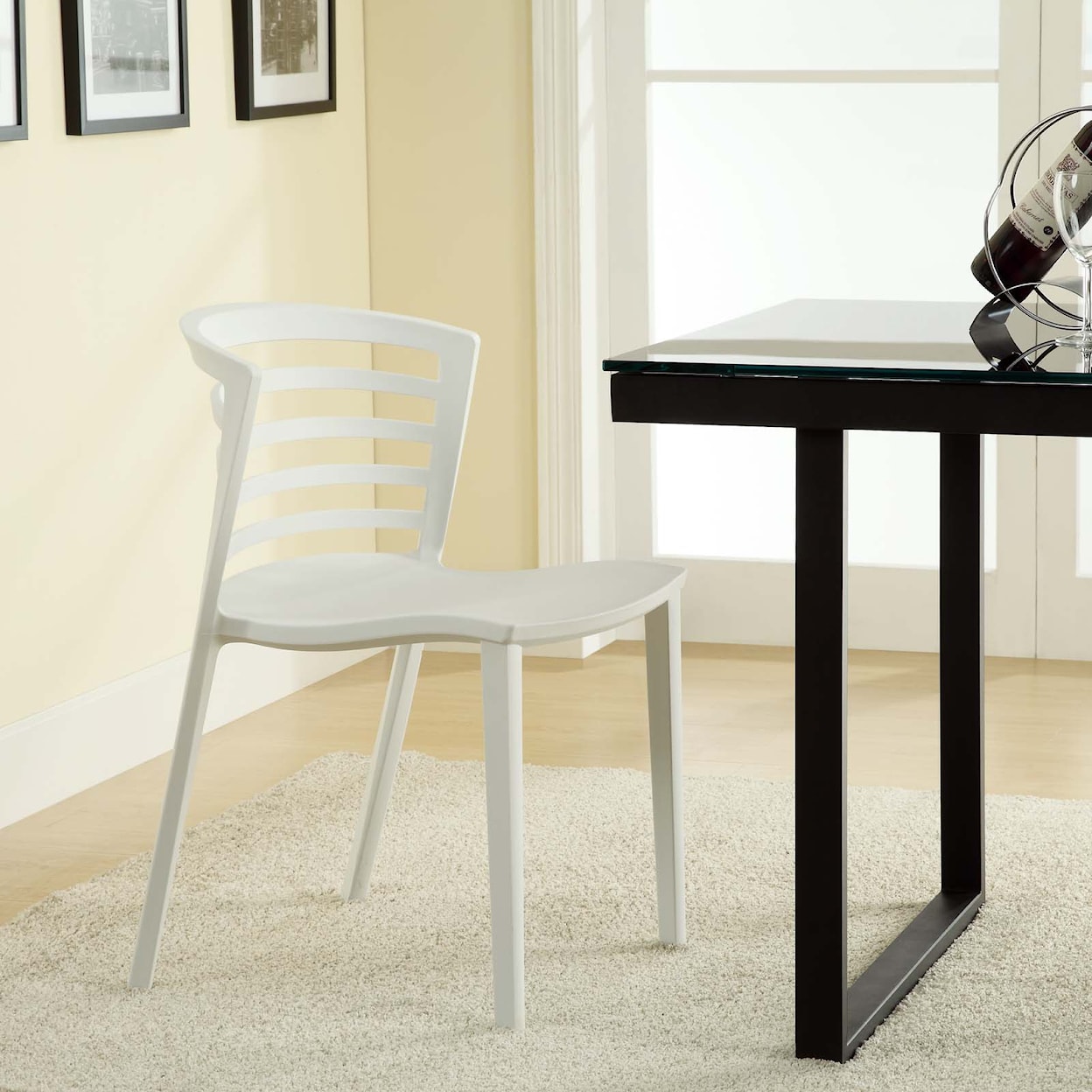 Modway Curvy Dining Side Chair