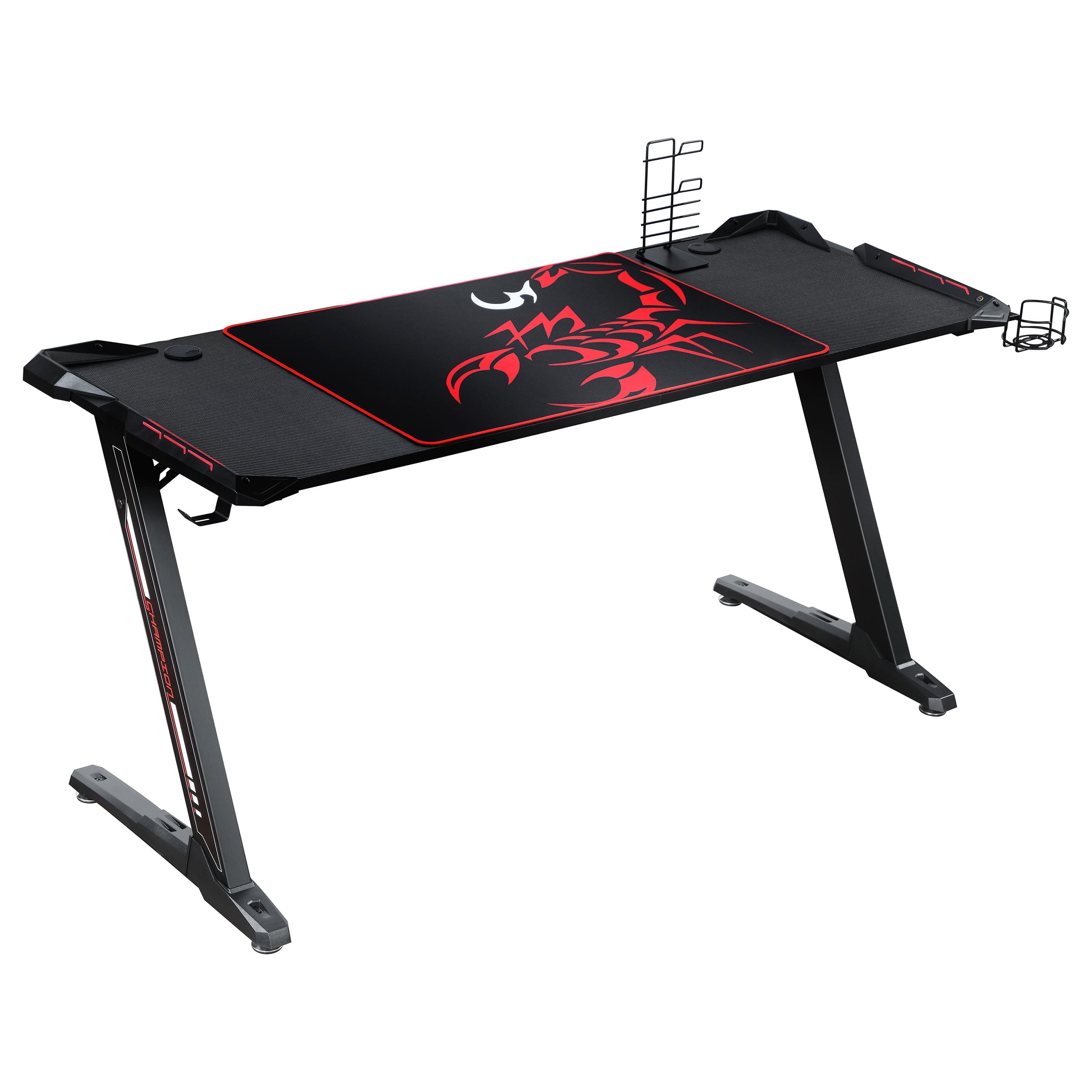 Brocton Z-shaped Gaming Desk