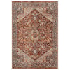 Loloi Rugs Lourdes 18" x 18"  Rust / Multi Rug