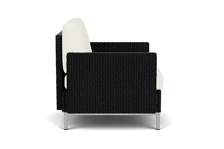 Lloyd Flanders Elements Lounge Chair With Loom Arms And Back