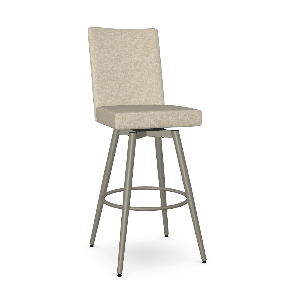Upholstered Swivel Bar Stool