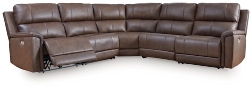5-Piece Power Reclining Sectional