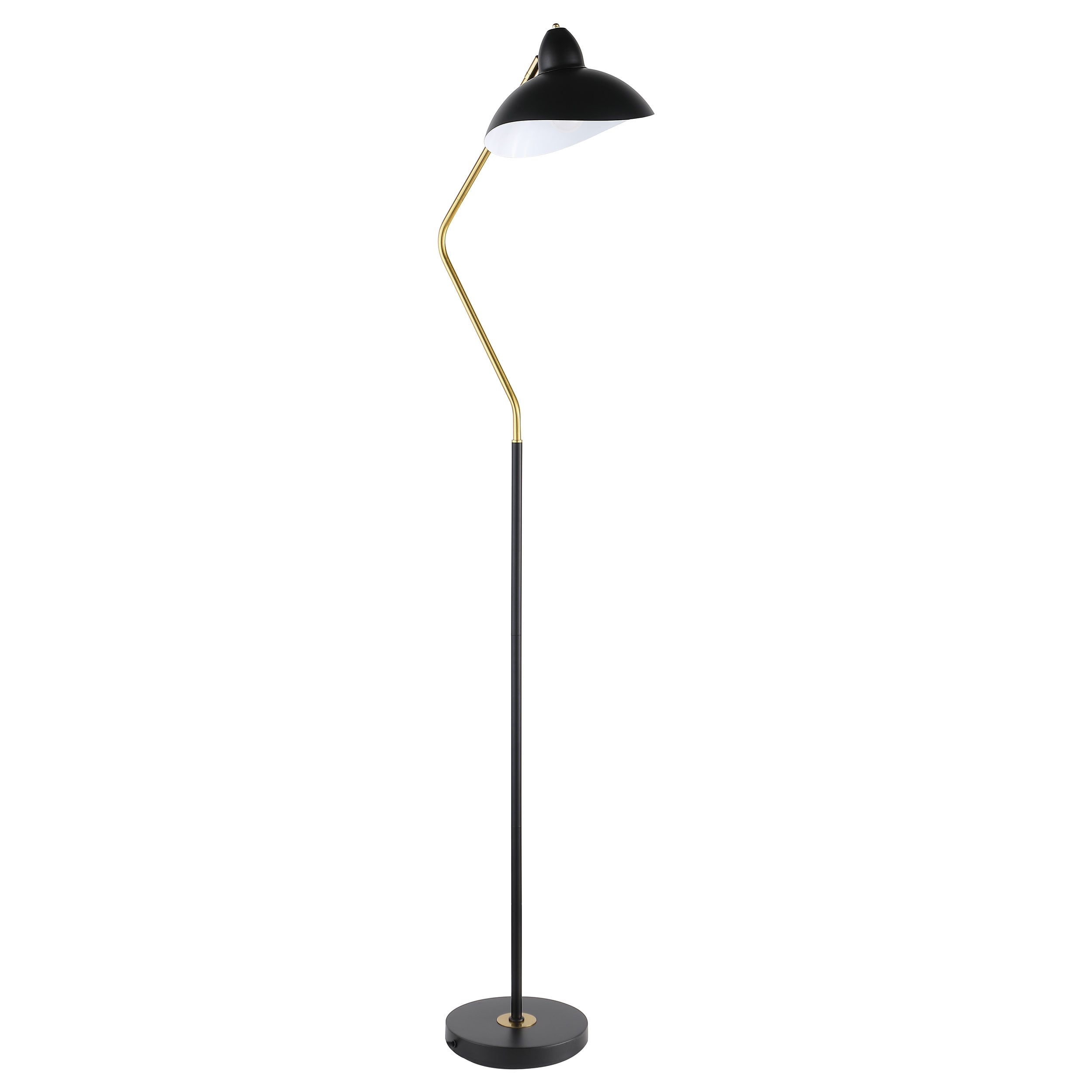 LUMEN GOLD AND LACK METAL FLOOR | LAMP