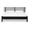 Signature Design by Ashley Danziar Queen Slat Panel Bed