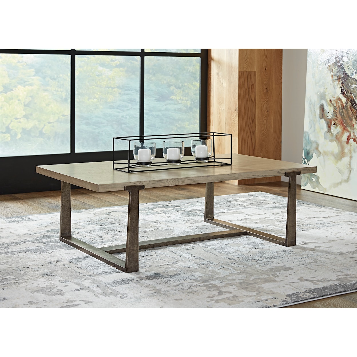 Signature Design by Ashley Flatiron Coffee Table