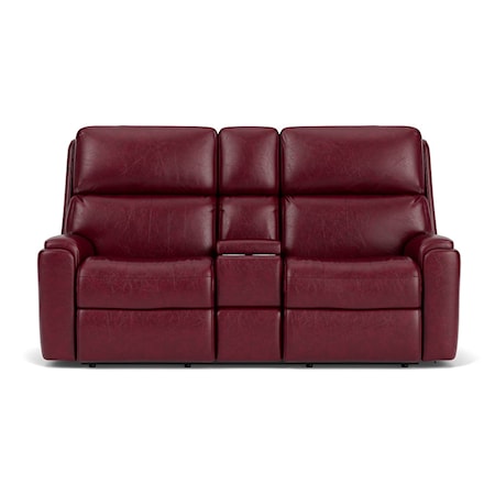 Reclining Loveseat with Console