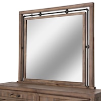 Rustic Landscape Dresser Mirror