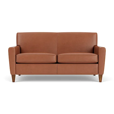 Contemporary 70" Sofa with Two Cushions