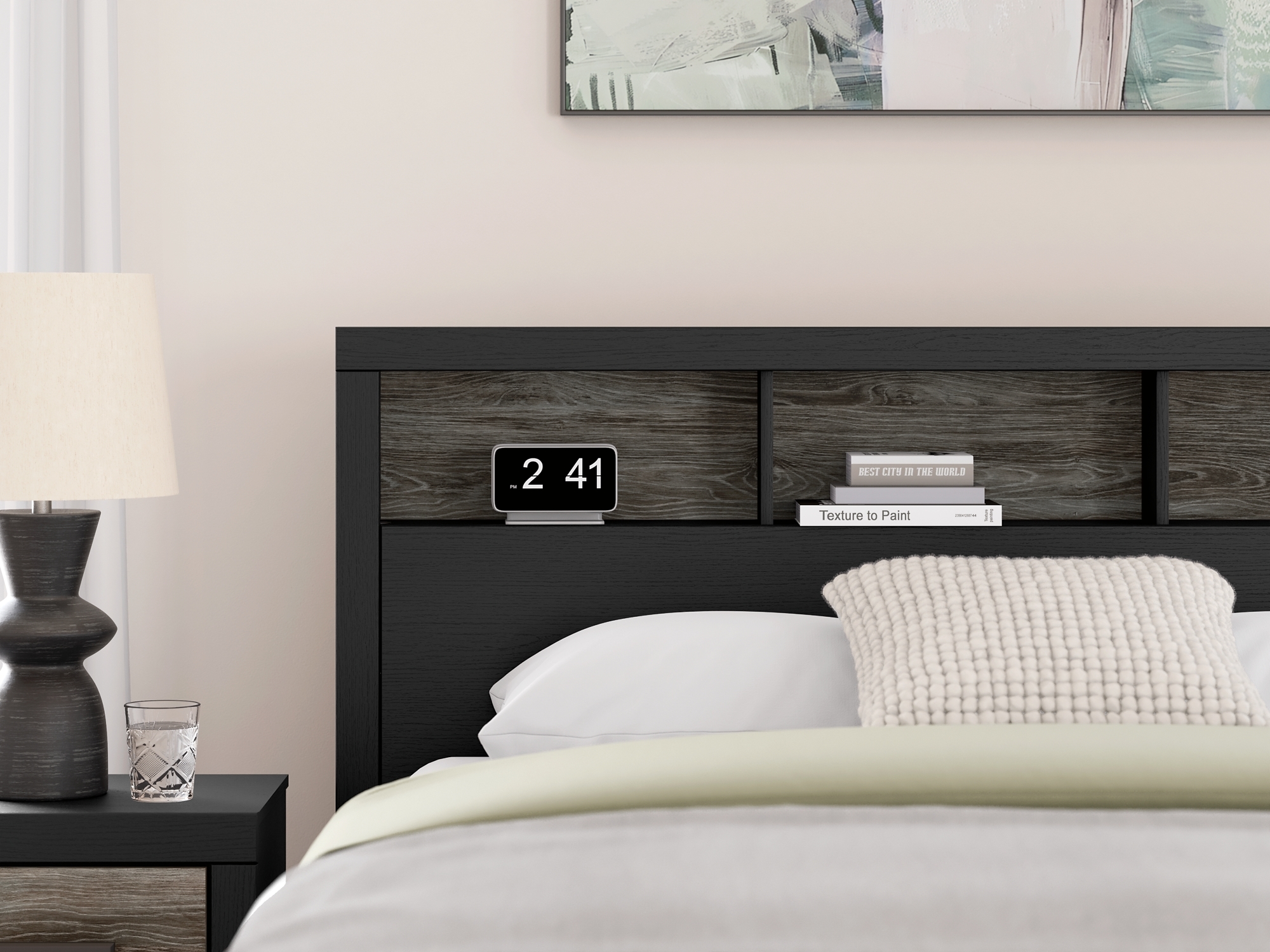 Queen Bookcase Headboard