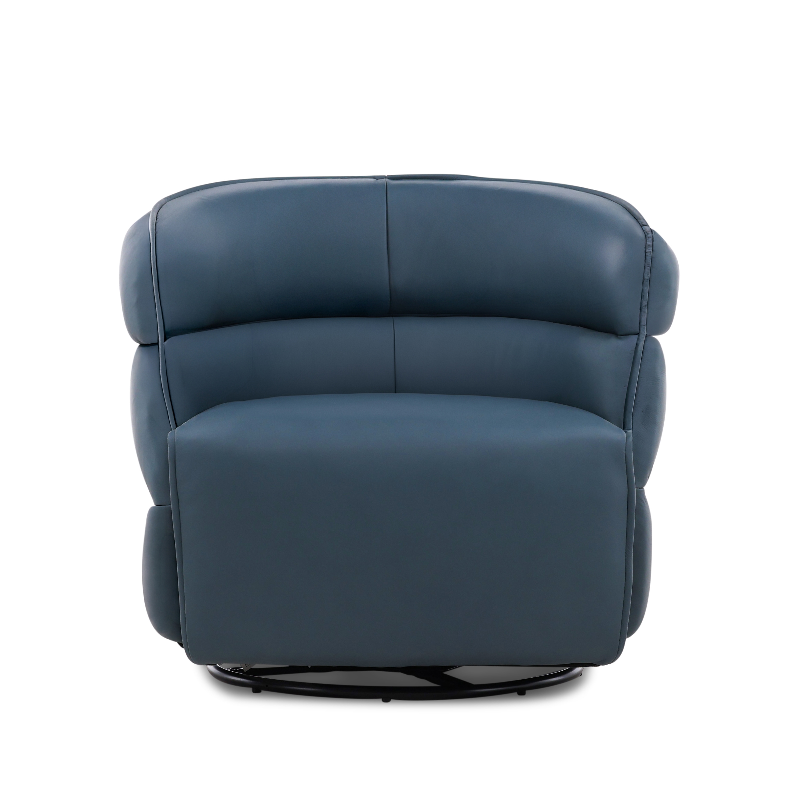 100 % Genuine Leather Swivel Chair